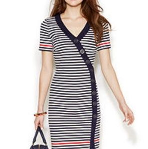 To Tommy from Zooey Nautical Striped Rivka Dress